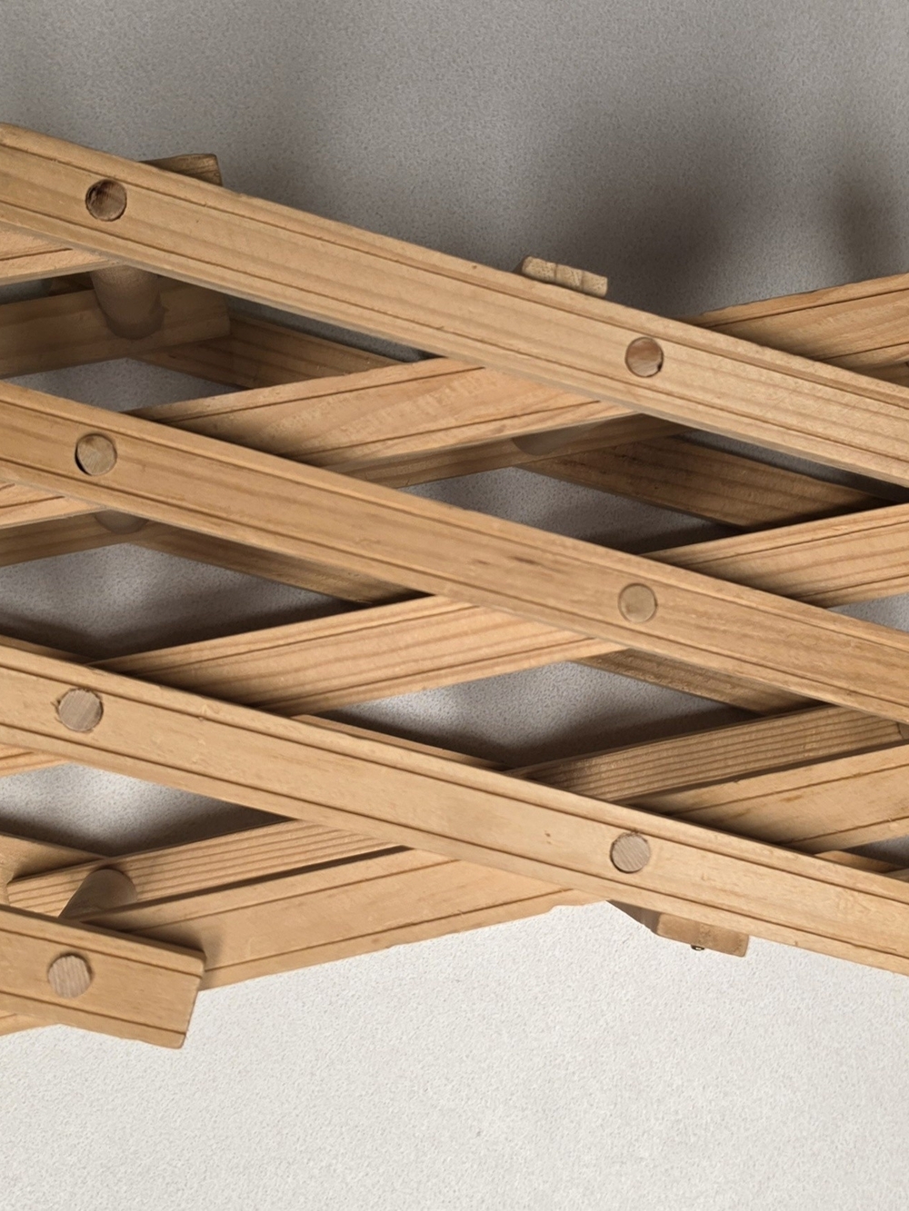 Source Unknown Light Wood Expandable Bottle Rack - Picture 3 of 5